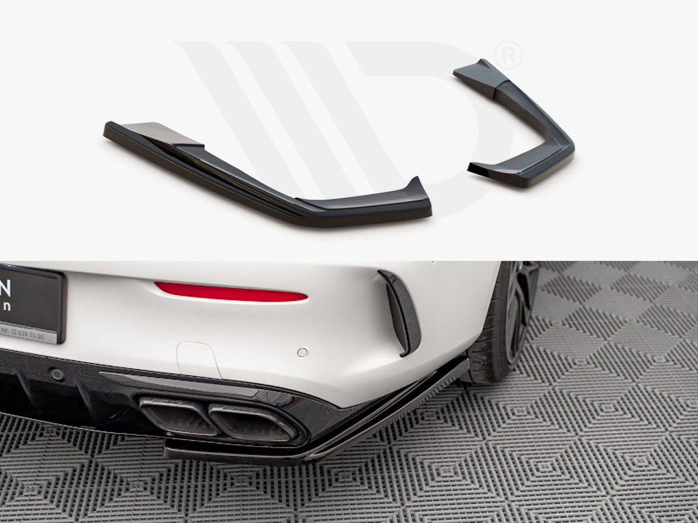 Rear Side Splitters Mercedes-AMG C 63AMG Coupe C205 Facelift