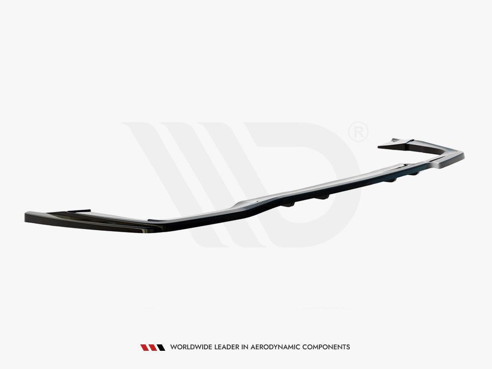 Central Rear Splitter (Vertical Bars) Mercedes-AMG C 63AMG Coupe AMG Aero Pack C205 Facelift