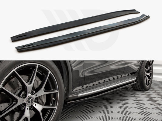 Side Skirts Diffusers V.1 Mercedes-Benz GLC Coupe AMG-Line C253