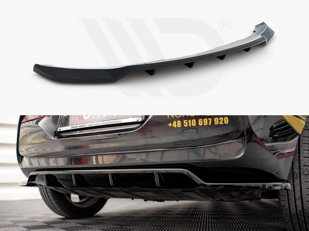 Central Rear Splitter (Vertical Bars) BMW I3 Mk1 Facelift (2017-2022)