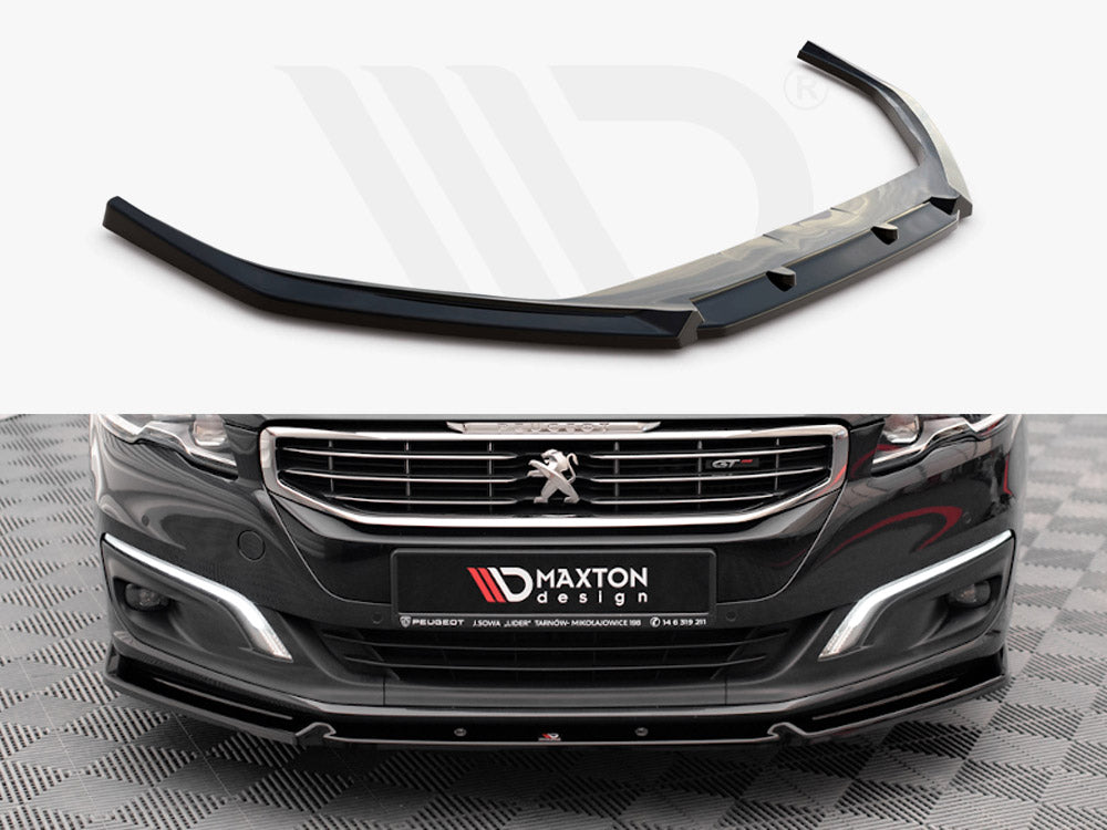 Front Splitter V.1 Peugeot 508 GT MK1 Facelift (2014-2018)