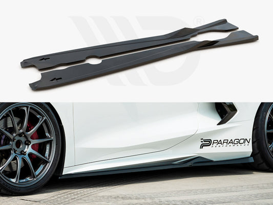 Side Skirts Diffusers Chevrolet Corvette C8