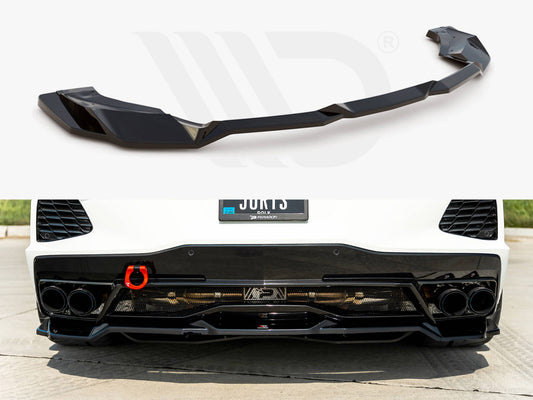 Central Rear Splitter Chevrolet Corvette C8