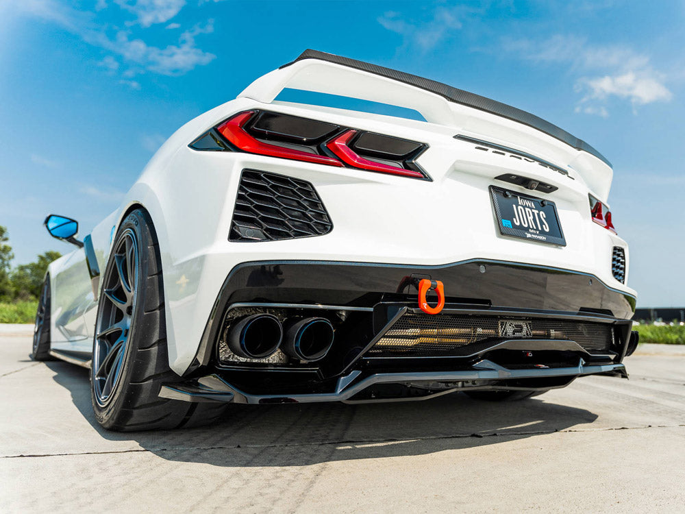 Central Rear Splitter Chevrolet Corvette C8