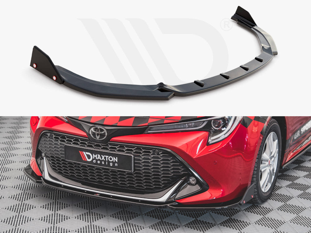 Front Splitter V.1 + Flaps Toyota Corolla GR Sport Hatchback XII