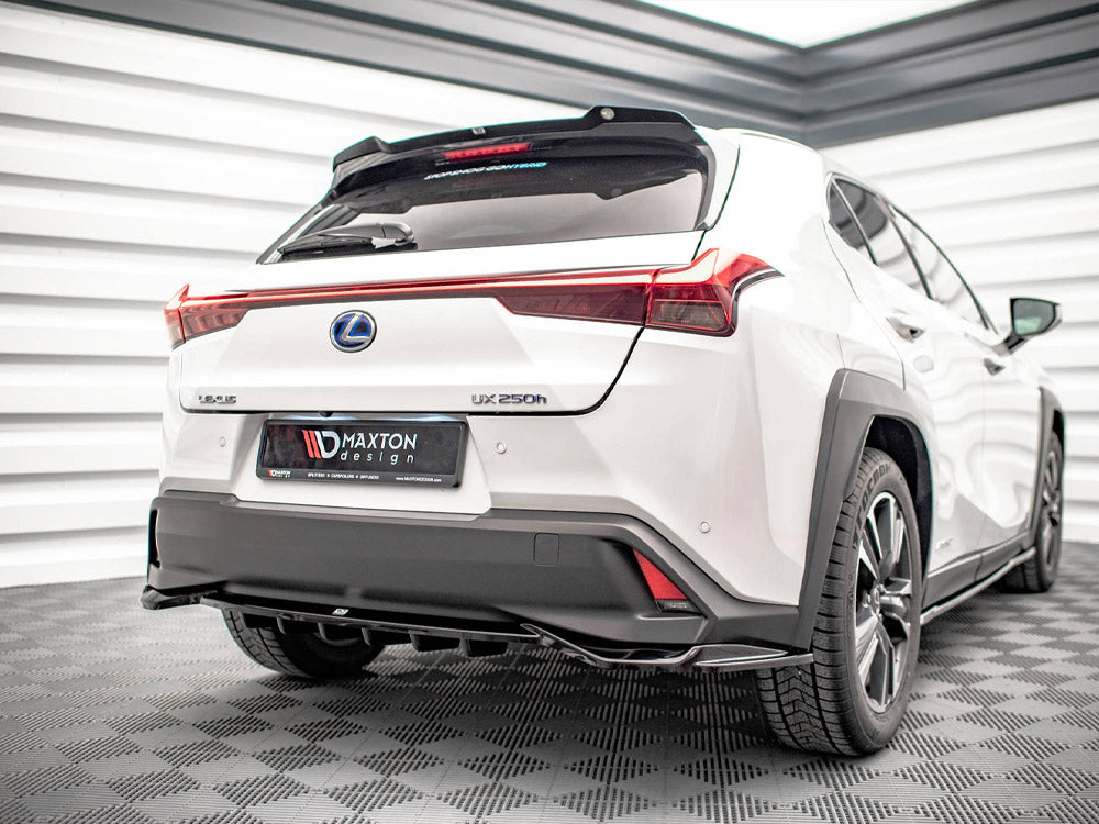 Central Rear Splitter (Vertical Bars) Lexus UX MK1 (2018-)