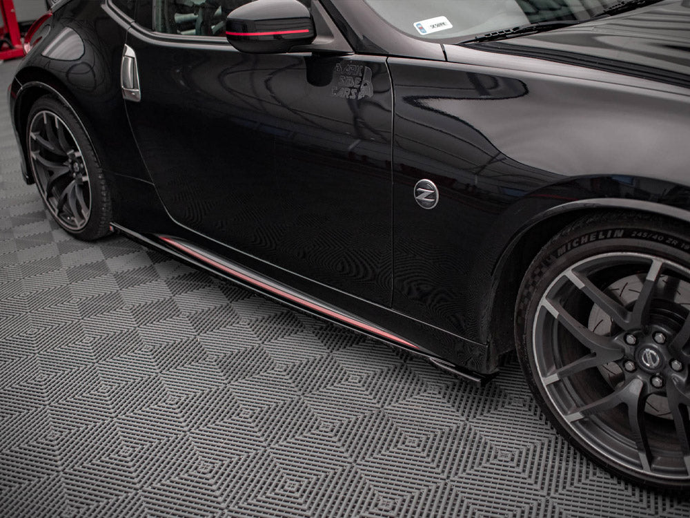 Side Skirts Diffusers V.1 Nissan 370Z Nismo Facelift (2014-2020)