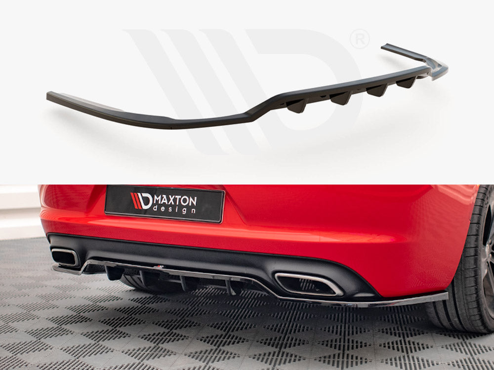 Central Rear Splitter (Vertical Bars) Dodge Charger RT Mk7 Facelift