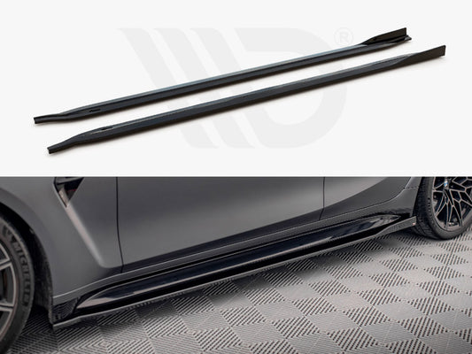 Side Skirts Diffusers V.2 Bmw M3 G80 (2021-)