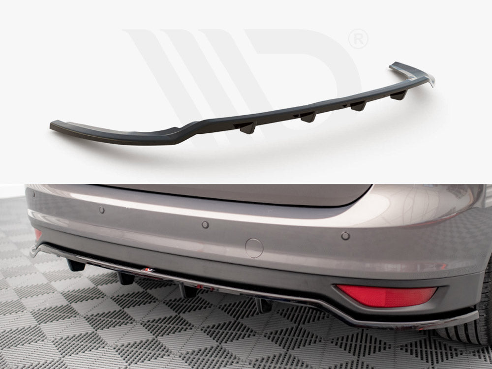 Central Rear Splitter (Vertical Bars) Ford C-Max Mk2 (2010-2014)