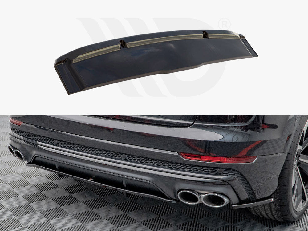 Central Rear Splitter (Vertical Bars) V.1 Audi SQ8 Mk1