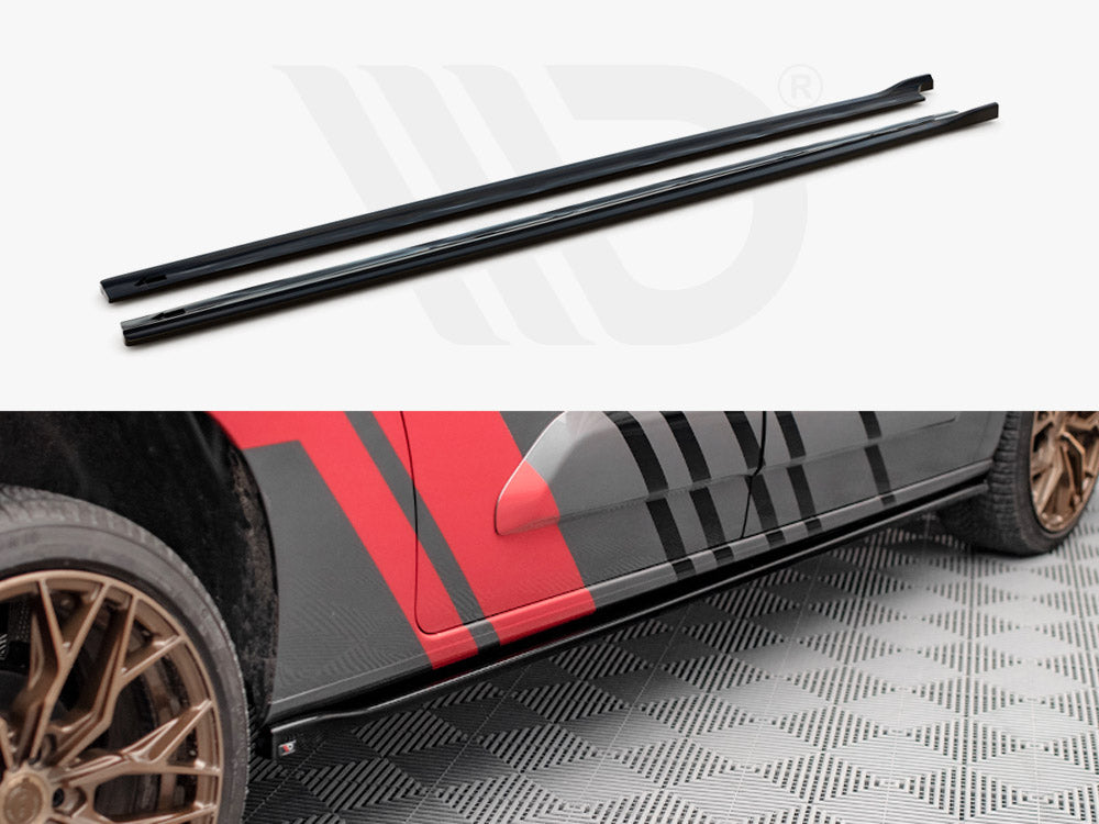 Side Skirts Diffusers Peugeot Partner Maxi Mk3