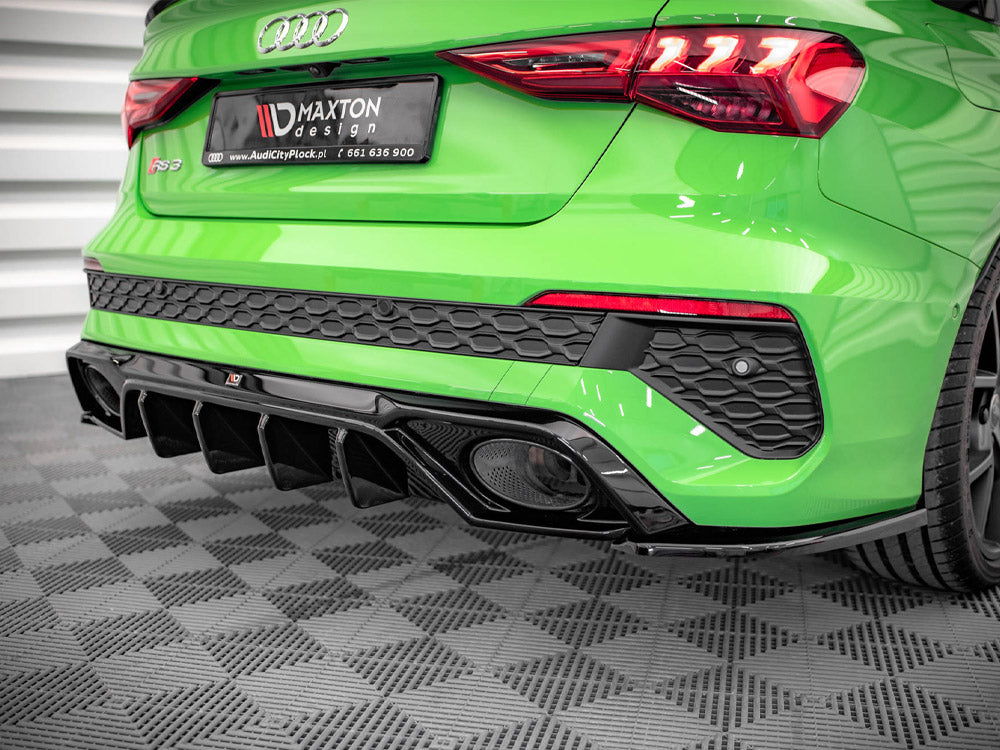 Rear Side Splitters Audi RS3 Sedan 8Y