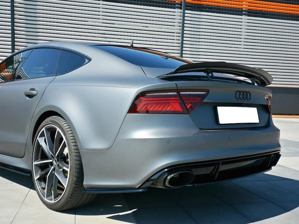 Rear Side Splitters V.1 Audi RS7 C7 Facelift