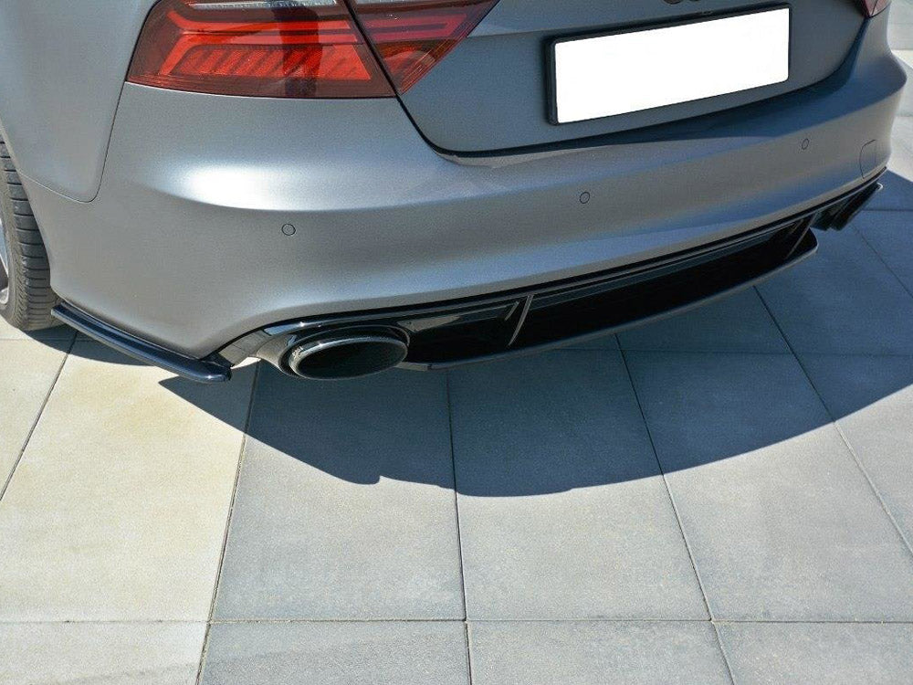 Rear Side Splitters V.1 Audi RS7 C7 Facelift