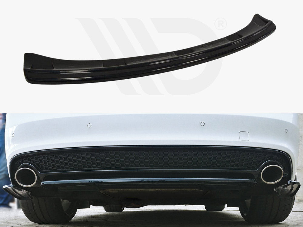 Central Rear Splitter Audi A5 S-line 8T FL Coupe / Sportback (2011-2016)