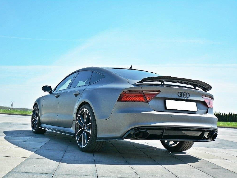 Central Rear Splitter Audi RS7 C7 Facelift (2014-2017)