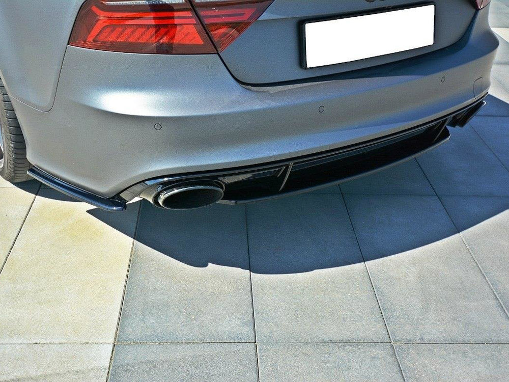 Central Rear Splitter Audi RS7 C7 Facelift (2014-2017)