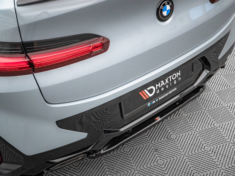 Central Rear Splitter BMW X4 M-Pack G02 Facelift