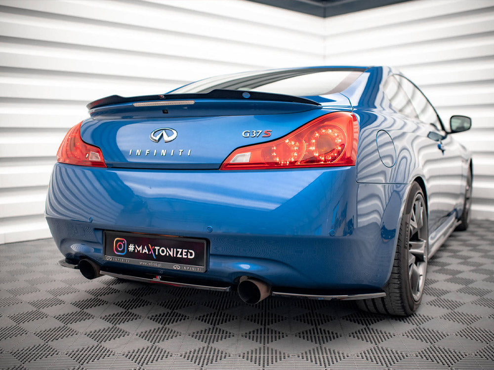 Central Rear Splitter Infiniti G37 Coupe