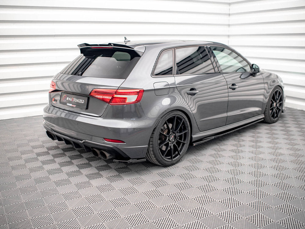 Rear Side Splitters V.1 Audi S3 Sportback 8V Facelift