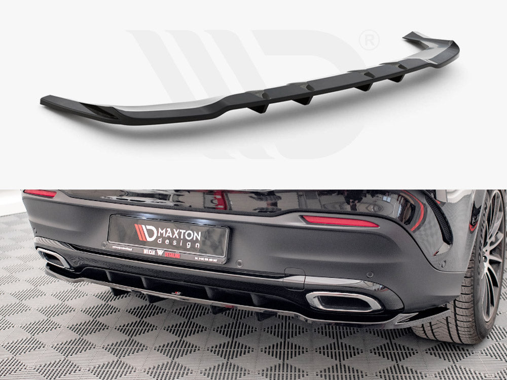 Central Rear Splitter (Vertical Bars) Mercedes GLE Coupe AMG Line C167