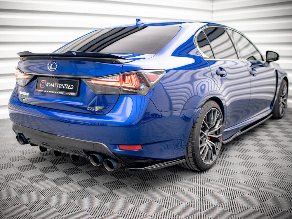 Rear Side Splitters Lexus GS F Mk4 Facelift