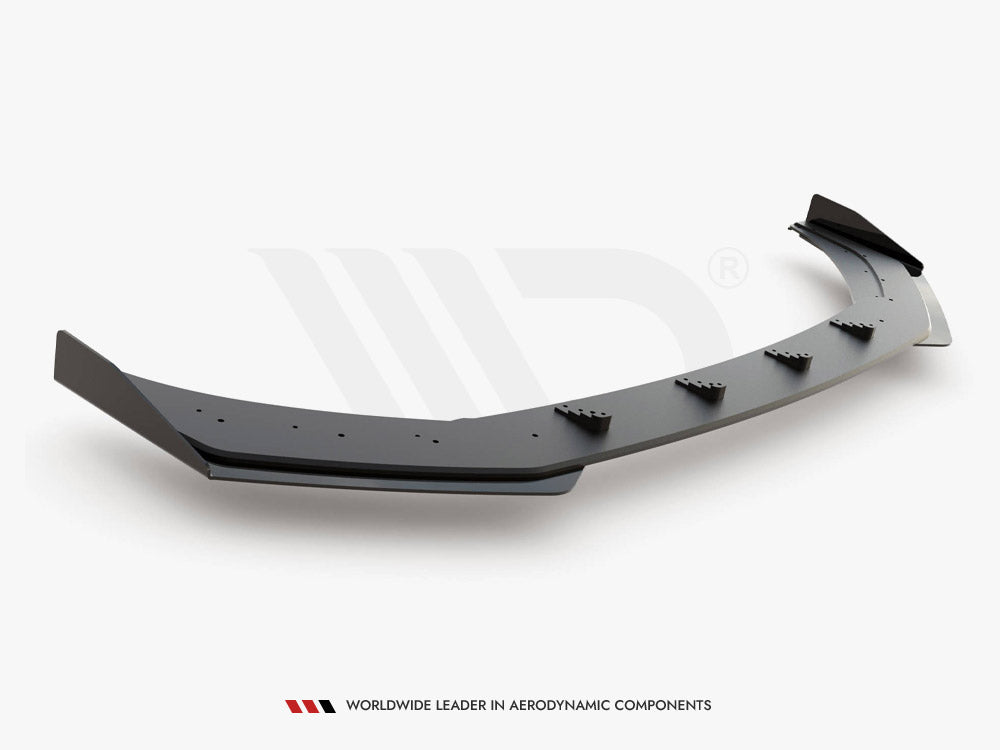 Street PRO Front Splitter + Flaps VW Polo GTI Mk6