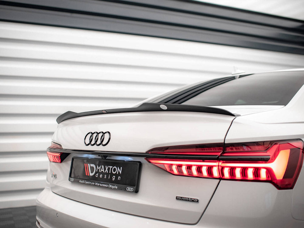 Spoiler CAP Audi A6 Sedan C8