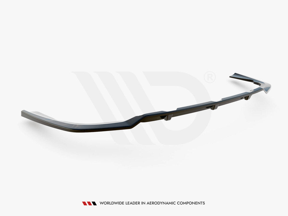 Central Rear Splitter (Vertical Bars) V.2 BMW X6 M-Pack G06