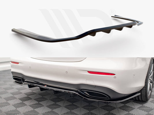 Central Rear Splitter (Vertical Bars) Mercedes E AMG Line W213 Facelift