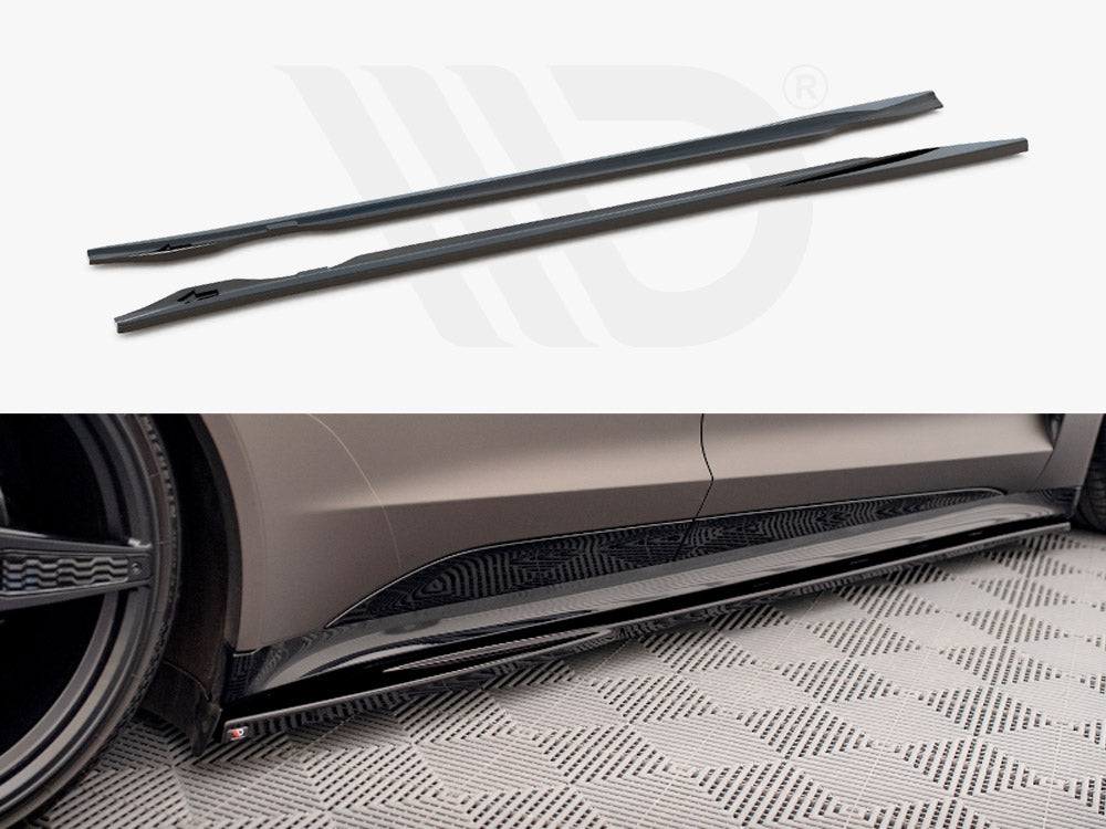 Side Skirts Diffusers V.1 Audi e-Tron GT / RS GT Mk1