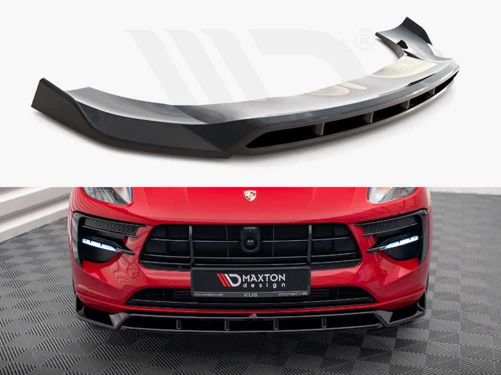 Front Splitter V.2 Porsche Macan Mk1 Facelift