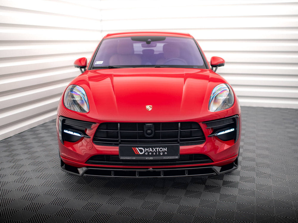 Front Splitter V.2 Porsche Macan Mk1 Facelift