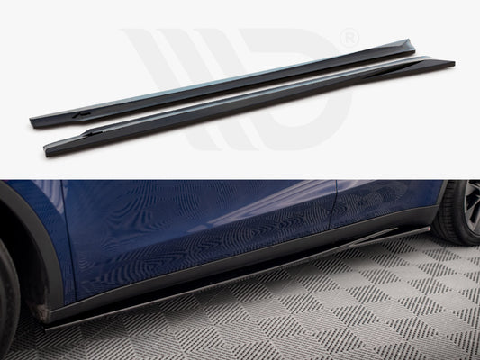 Side Skirts Diffusers V.1 Tesla Model Y