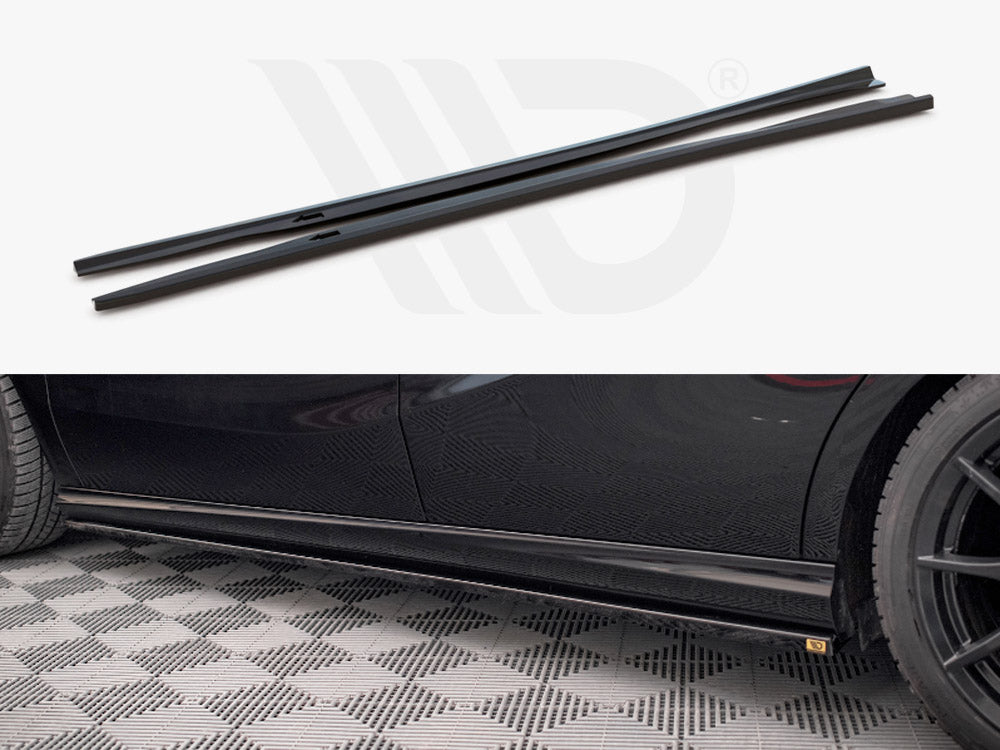 Side Skirts Diffusers Mercedes B W246 Facelift