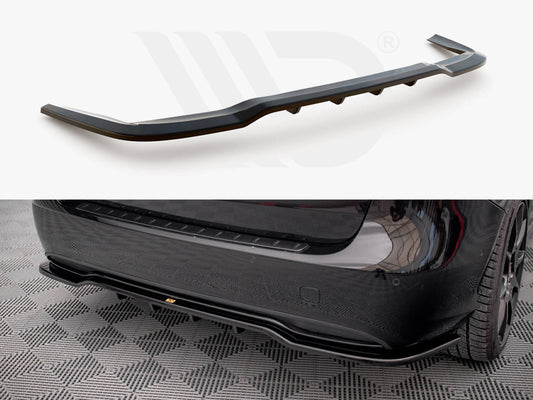 Central Rear Splitter (Vertical Bars) Mercedes B W246 Facelift