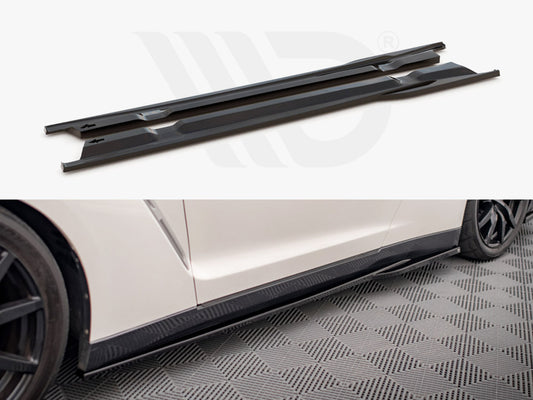 Side Skirts Diffusers Nissan GTR R35 1st Facelift