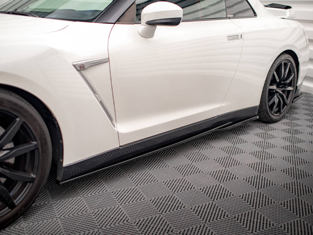 Side Skirts Diffusers Nissan GTR R35 1st Facelift