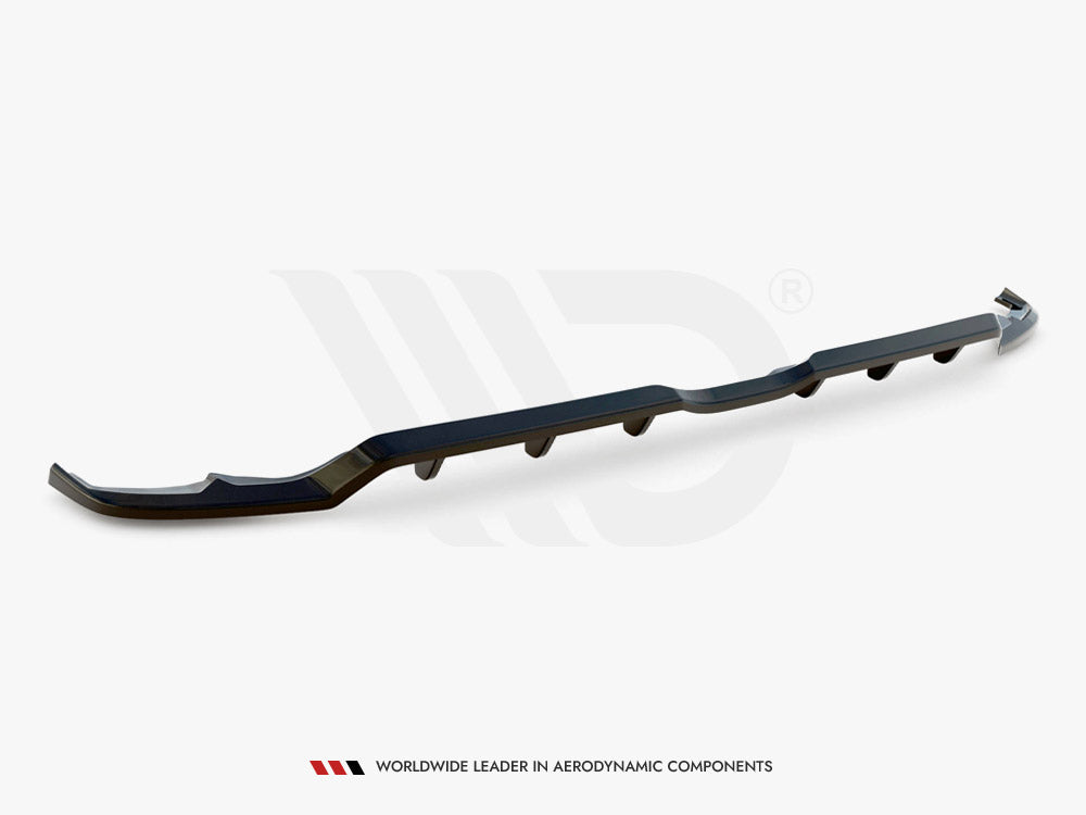 Central Rear Splitter V.2 (Vertical Bars) Toyota Yaris Mk4