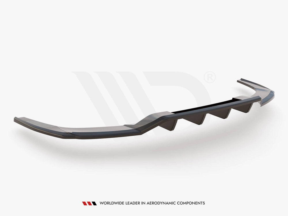 Central Rear Splitter (Vertical Bars) Audi A3 S-Line Sedan 8Y