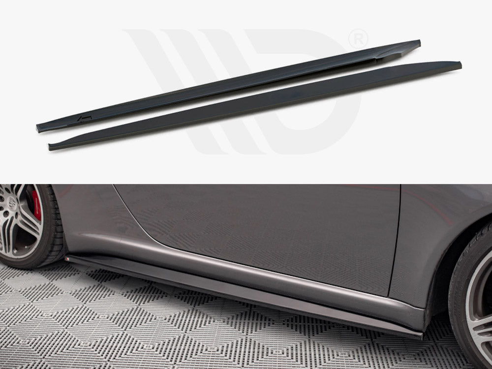 Side Skirts Diffusers Porsche 911 Carrera / Carrera GTS 997 Facelift