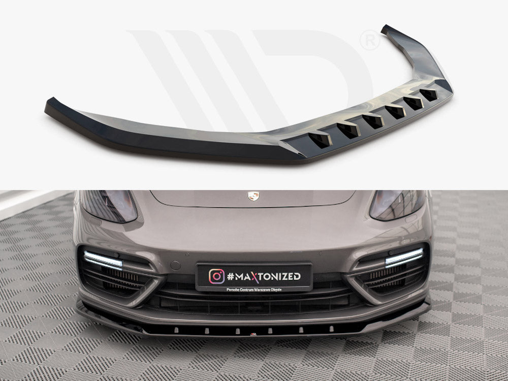 Front Splitter V.1 Porsche Panamera Turbo S E-Hybrid