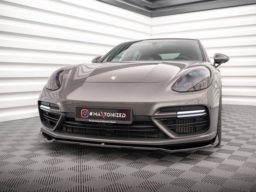 Front Splitter V.2 Porsche Panamera Turbo S E-Hybrid