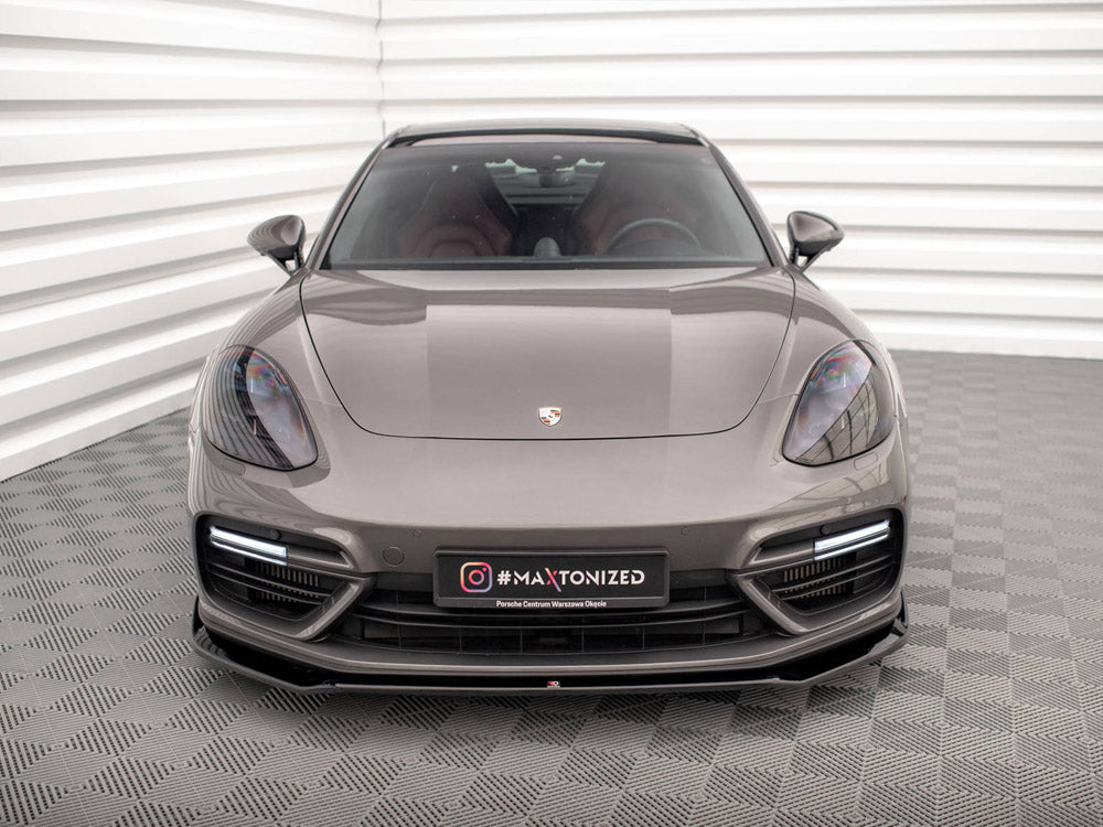 Front Splitter V.2 Porsche Panamera Turbo S E-Hybrid