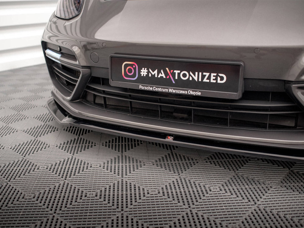 Front Splitter V.2 Porsche Panamera Turbo S E-Hybrid