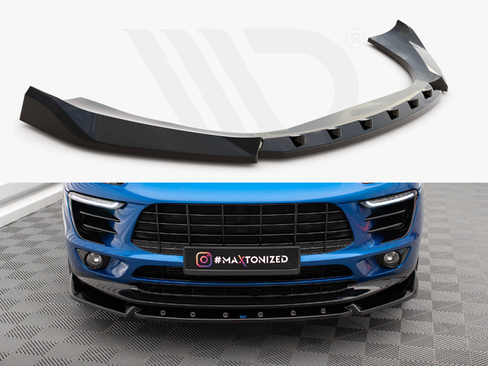 Front Splitter V.2 Porsche Macan Mk1