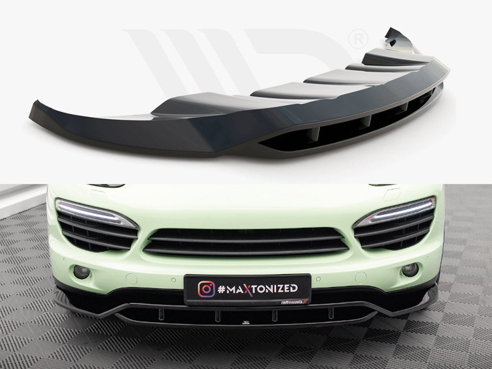 Front Splitter Porsche Cayenne Mk2