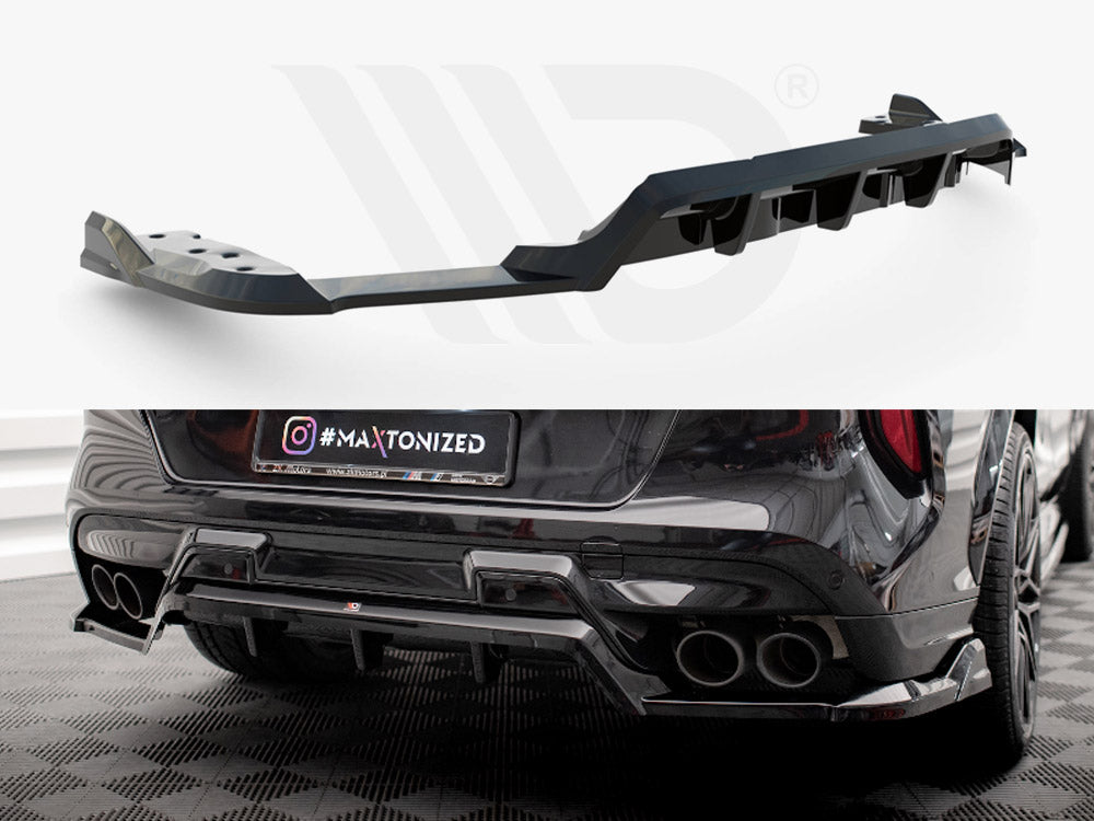 Central Rear Splitter (Vertical Bars) BMW X6 M F96