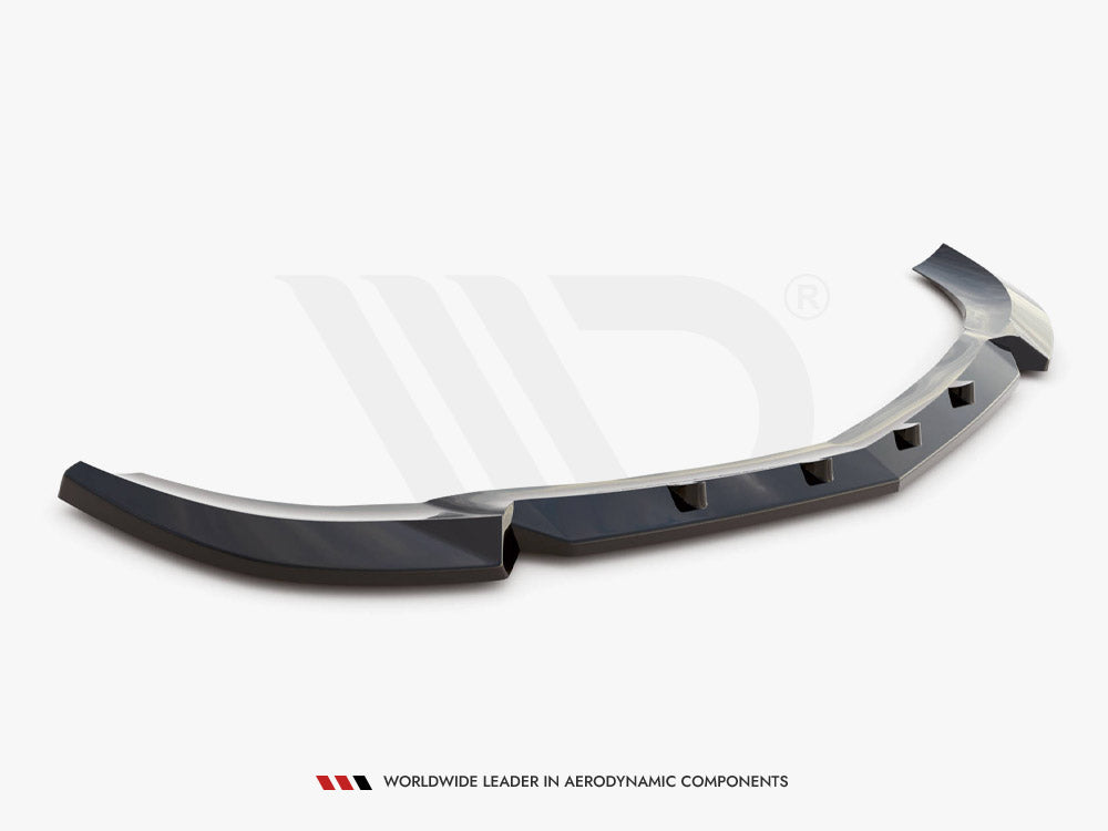 Front Splitter V.1 Mercedes-Benz C Coupe / Sedan / Estate AMG-Line C204 / W204 Facelift / S204 Facelift